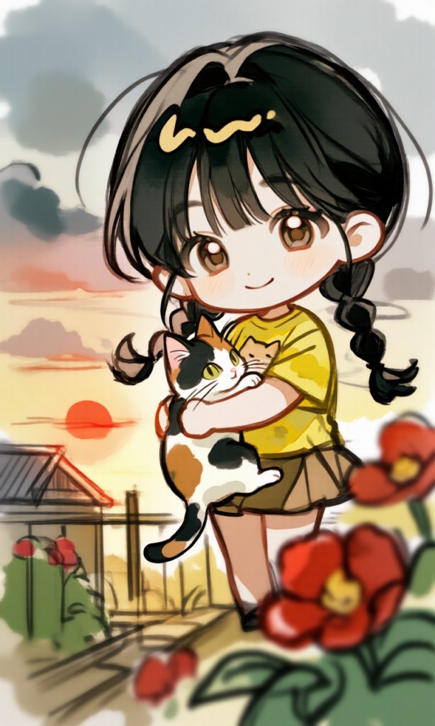 猫と少女