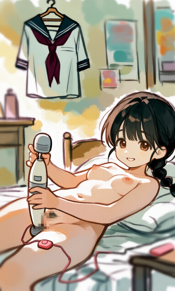 一人エッチををしている女性