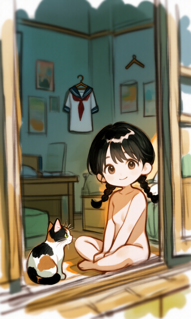 裸の少女