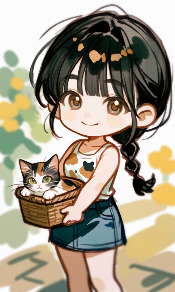 猫と少女